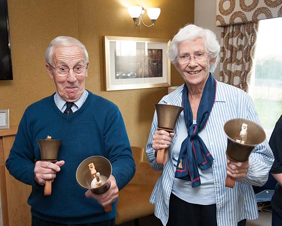 Residents Playing Bells