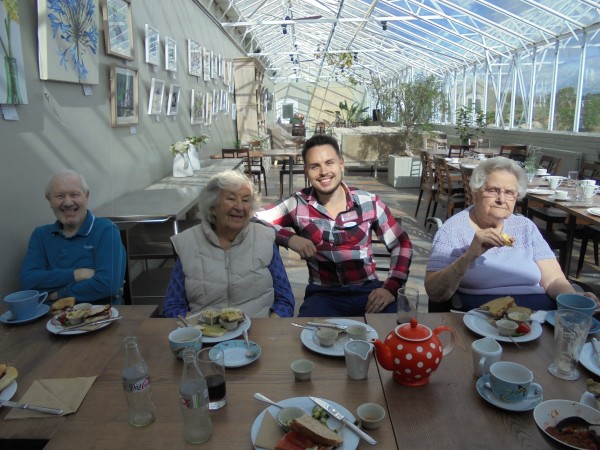 Residents Enjoying a Lunch Out