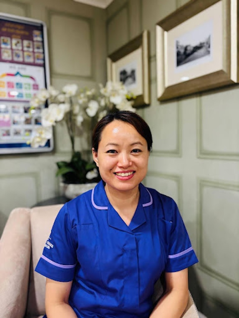One of our care assistants