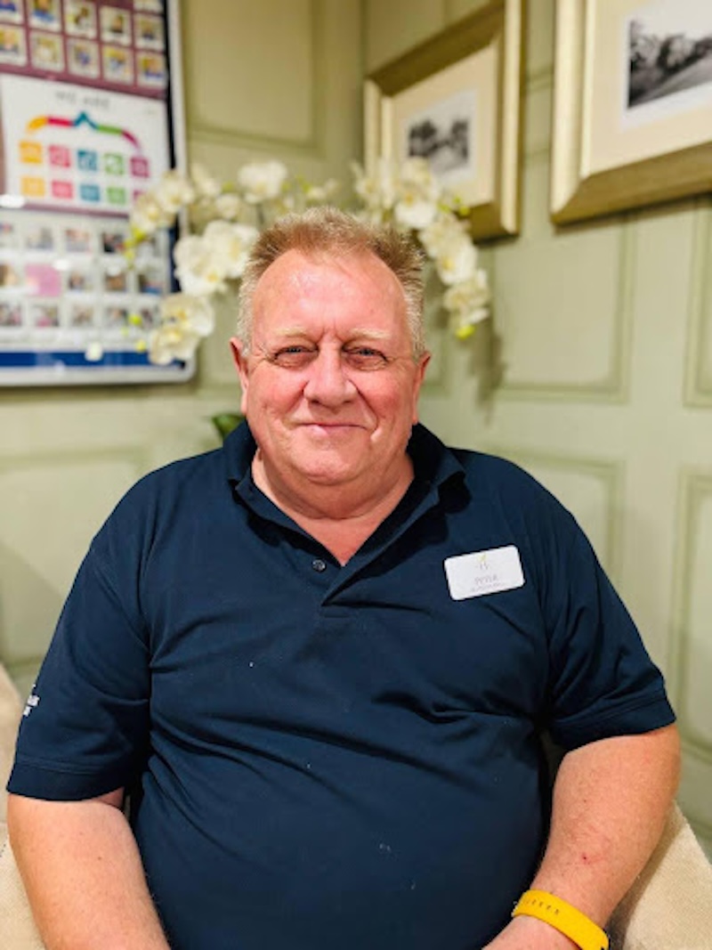 Peter our head of maintenance