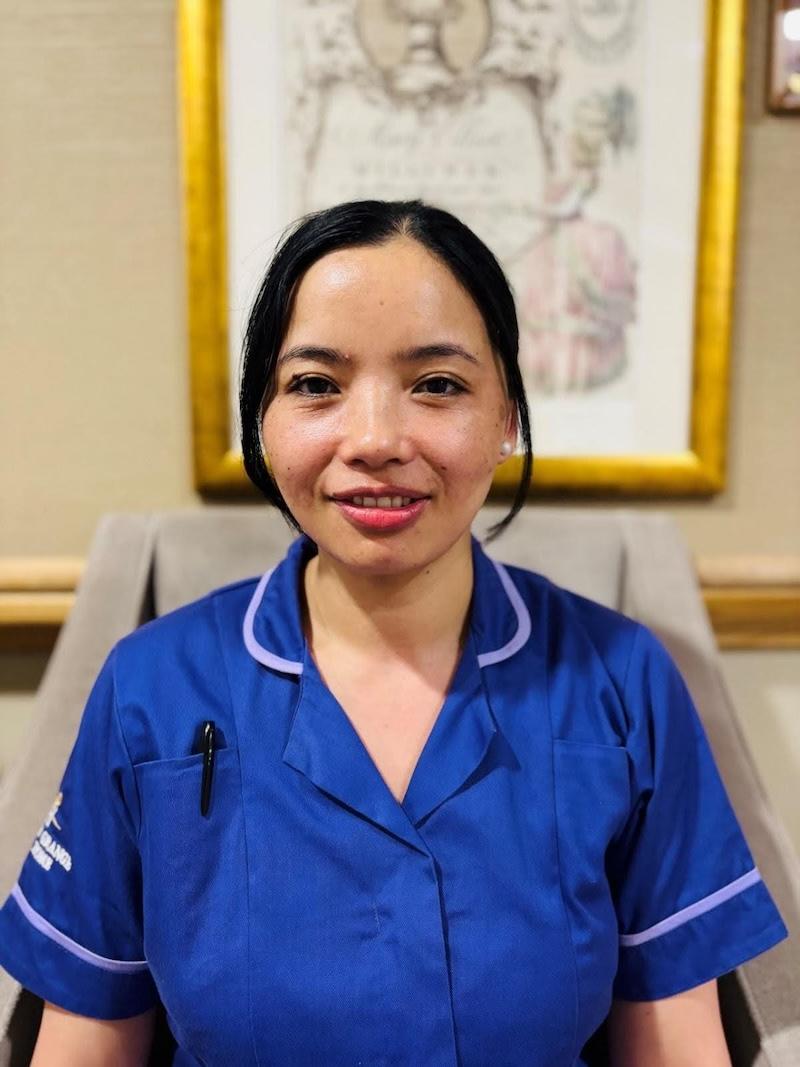 one of our care assistants