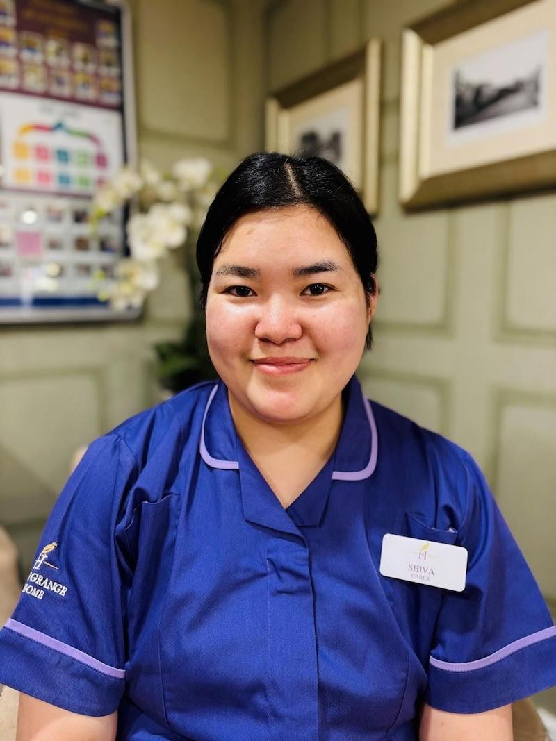 one of our care assistants