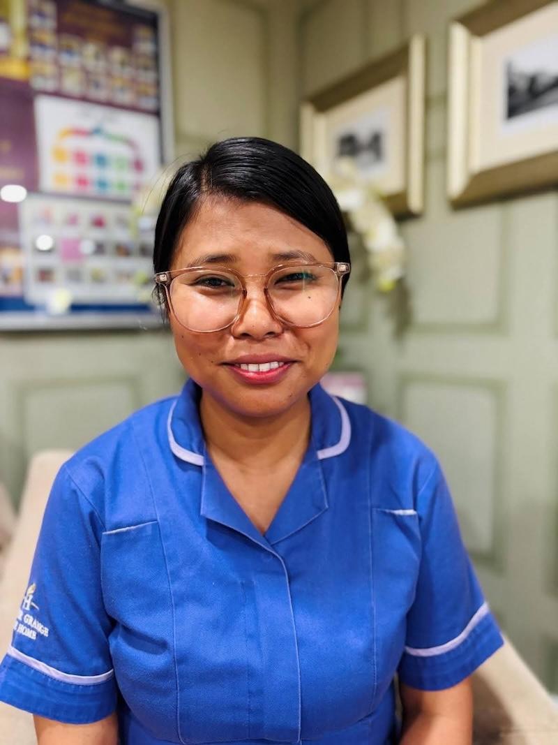one of our care assistants