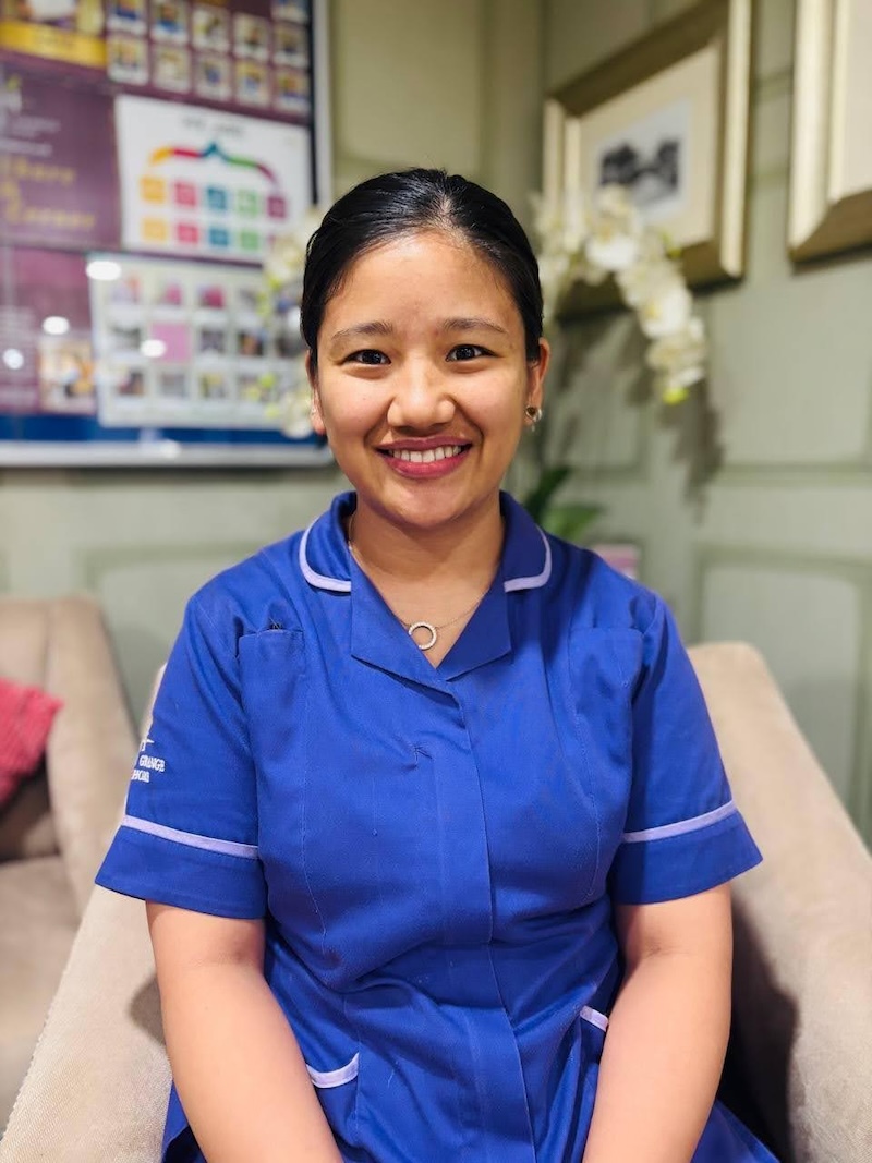 manisha on of our care assistants